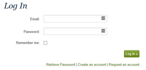 2. Create an account