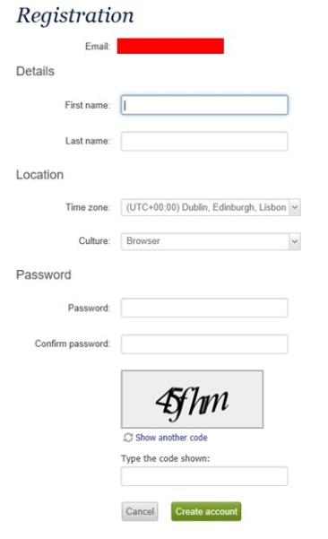 4. Details and Password